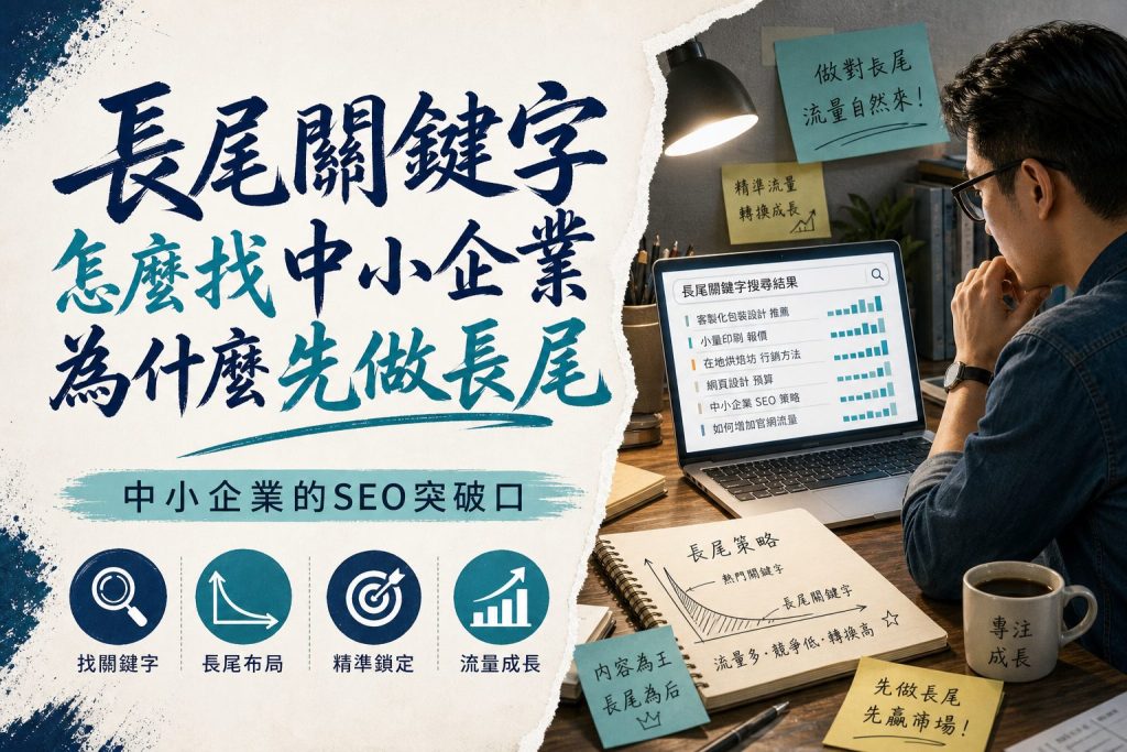 長尾關鍵字怎麼找中小企業為什麼先做長尾